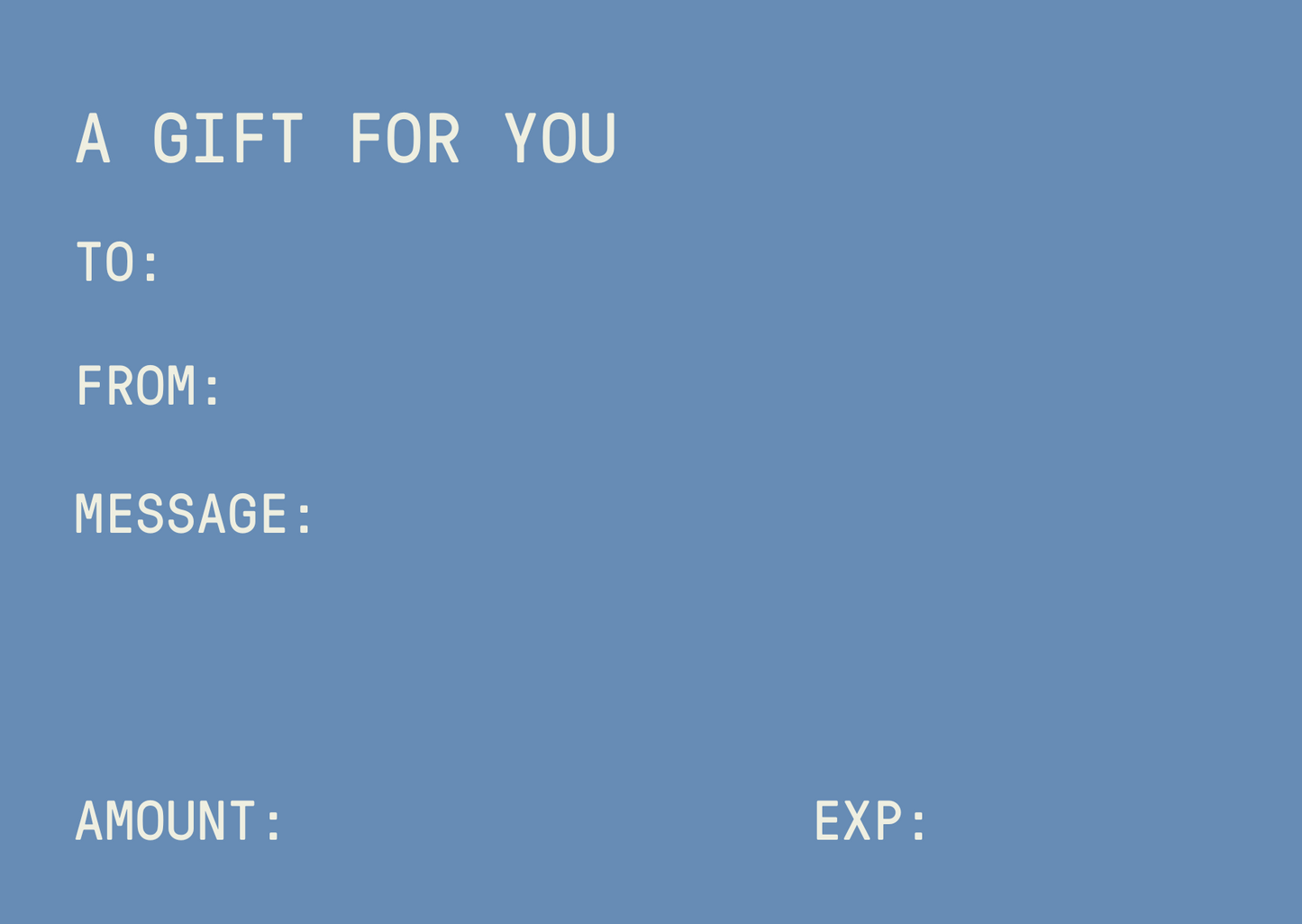 NISSI COLLECTIVE DIGITAL GIFT CARD