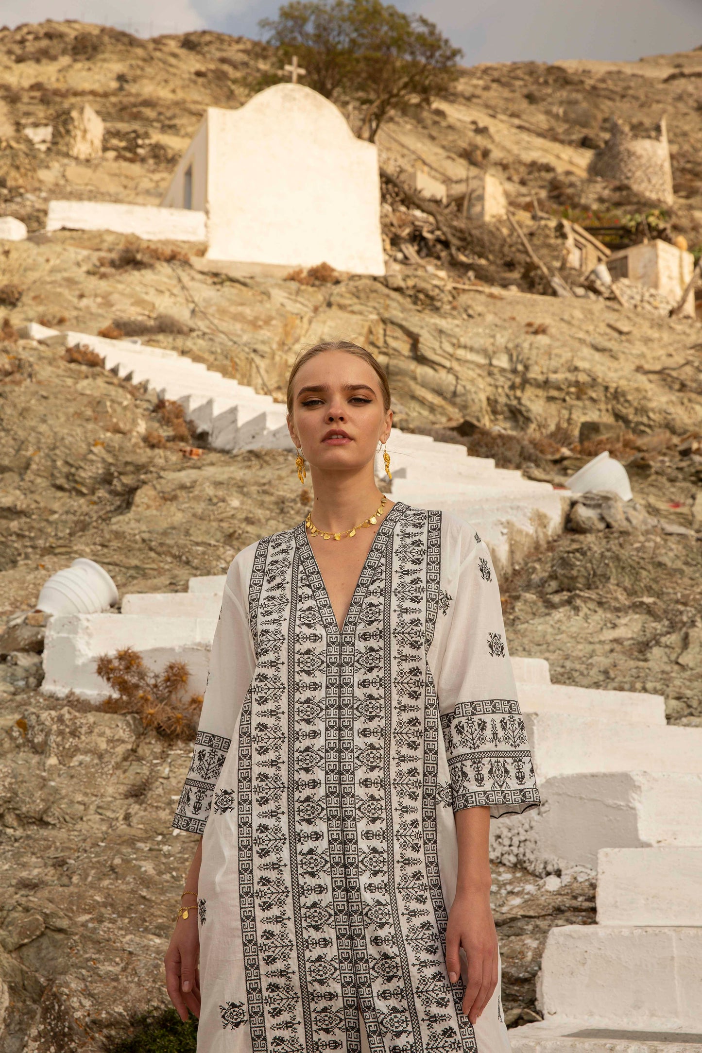 LEA KAFTAN BLACK