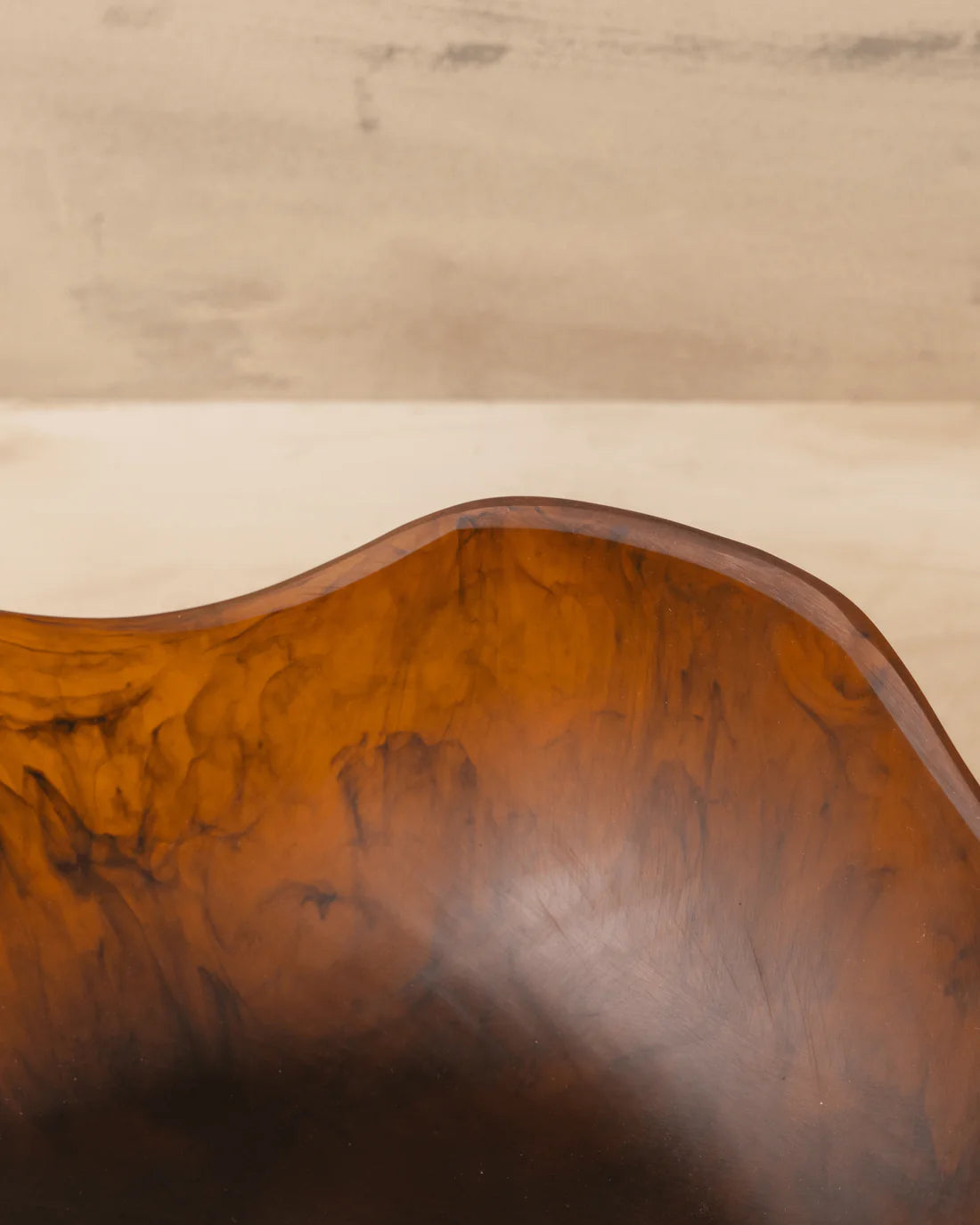 FLOW RESIN SALAD BOWL | EARTH