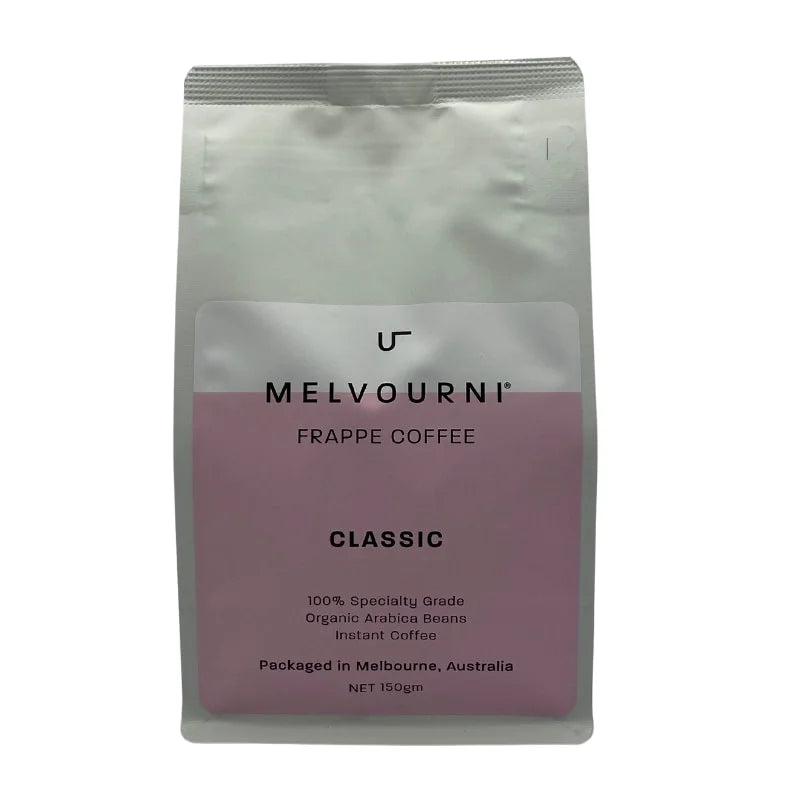 MELVOURNI ORGANIC FRAPPE COFFEE