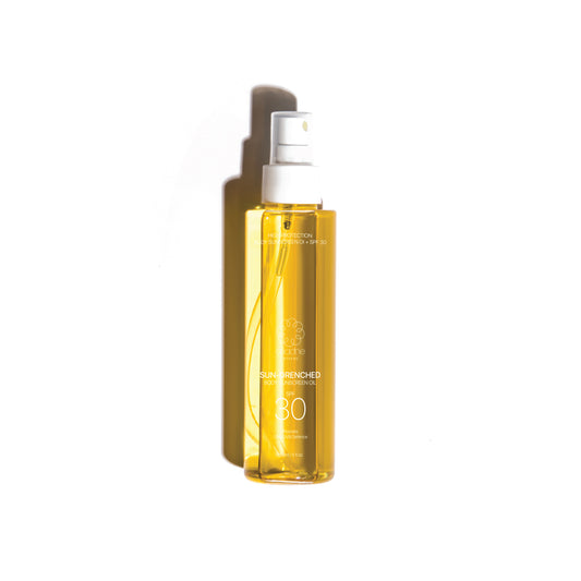 SUN-DRENCHED BODY SPF OIL +30